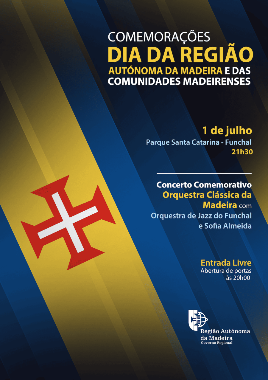 Concerto comemorativo do Dia da Região Autónoma da Madeira e das Comunidades Madeirenses!
