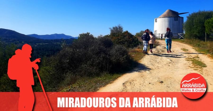 Caminhada . Miradouros da Arrábida . Palmela 