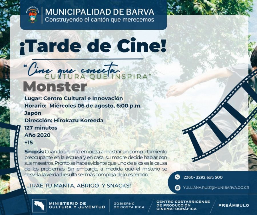 Tarde de Cine. Película Monster 