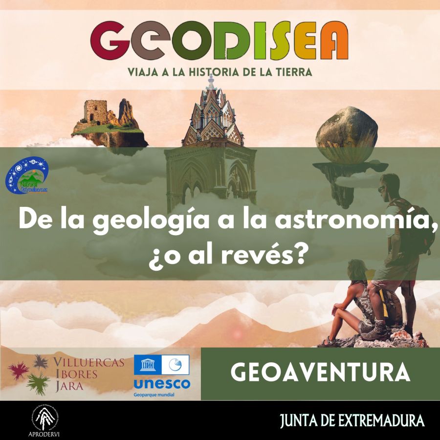 Observación astronómica: 'De la geología a la astronomía, o al revés?