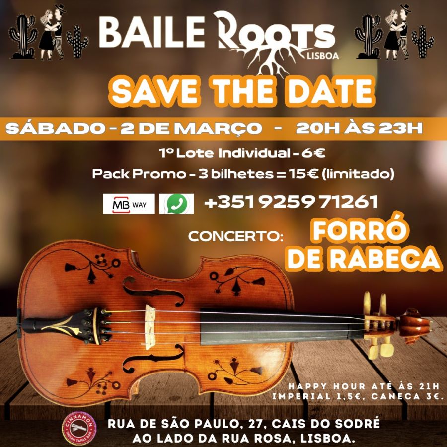 Forró de Rabeca - Baile Roots Lisboa