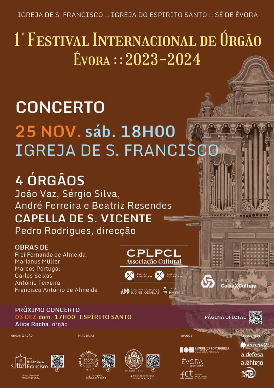 Concerto FIOE - Festival Internacional de Órgão de Évora