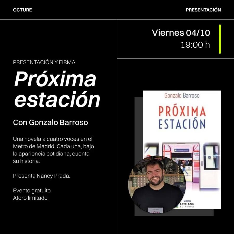 Presentación del libro 'Próxima Estación'