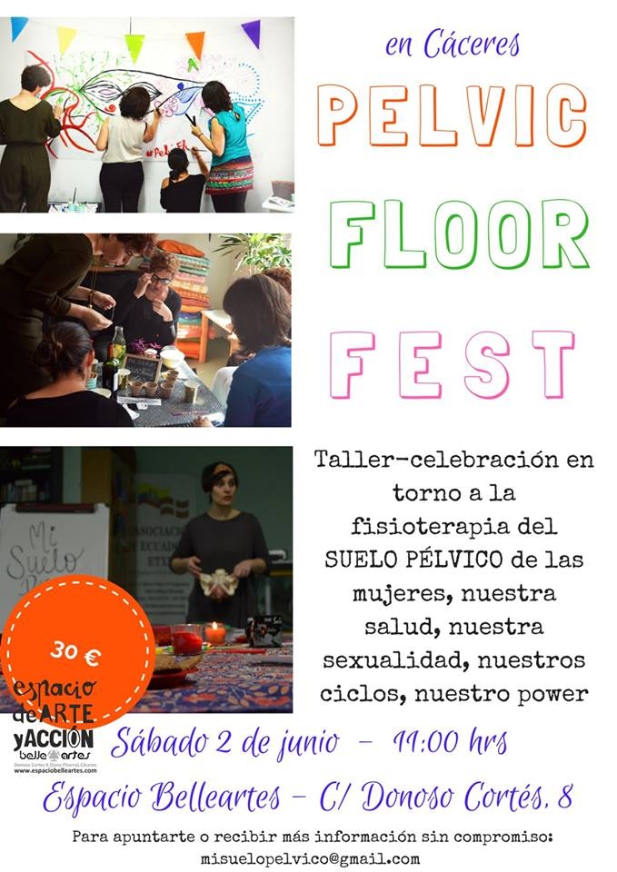 Taller para mujeres 'PELVIC FLOOR FEST' // ESPACIO BELLEARTES