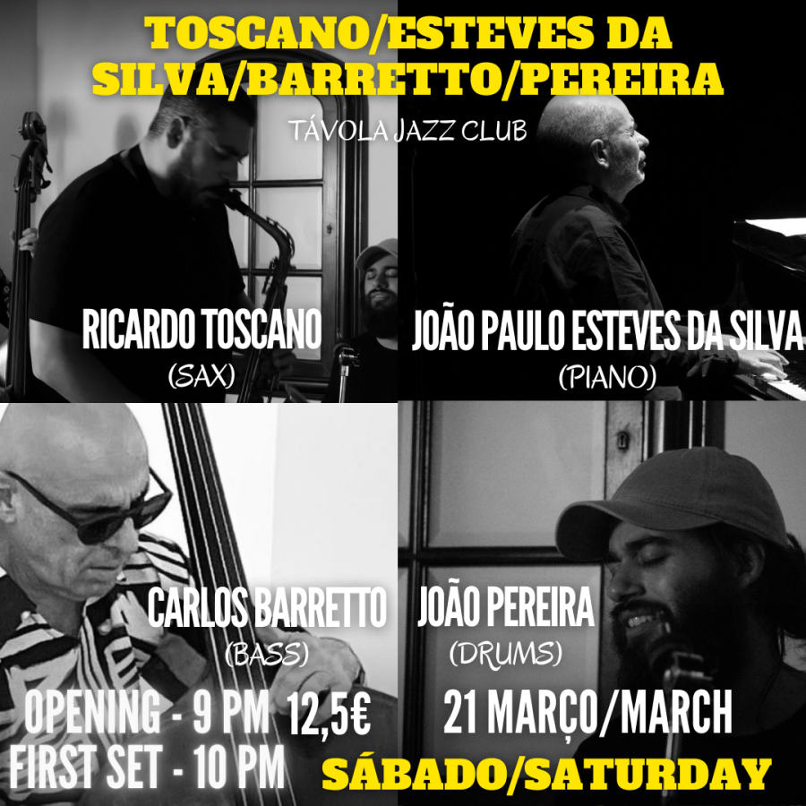 Toscano/Esteves da Silva/Barretto/Pereira - Live Jazz no Távola Jazz Club