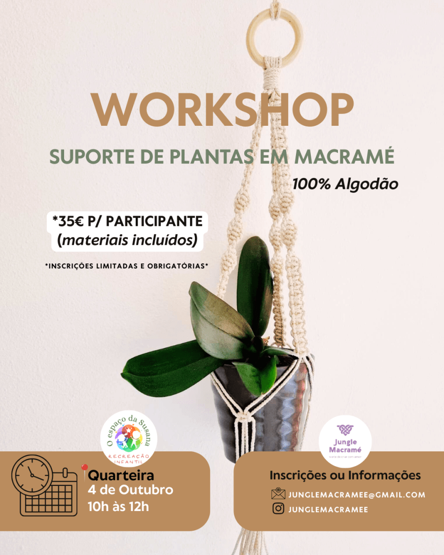 workshop de macramé 