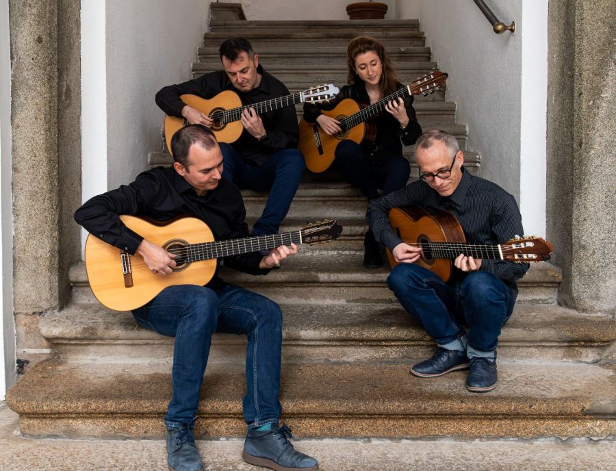 Concierto de Santa Cecilia. Cáceres Guitar Quartet