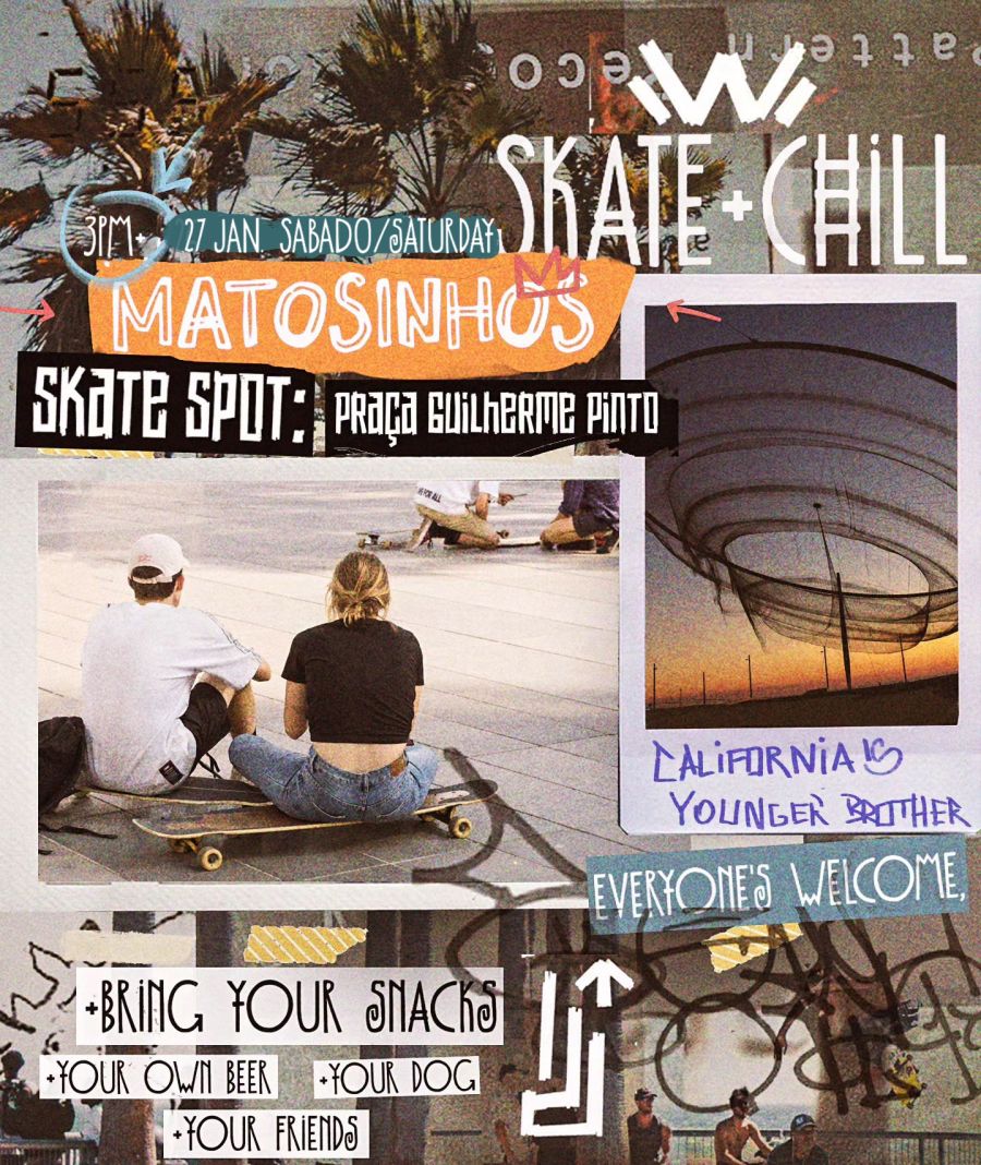 Skate 'n' Chill - Longboard and Skate Sessions in Matosinhos