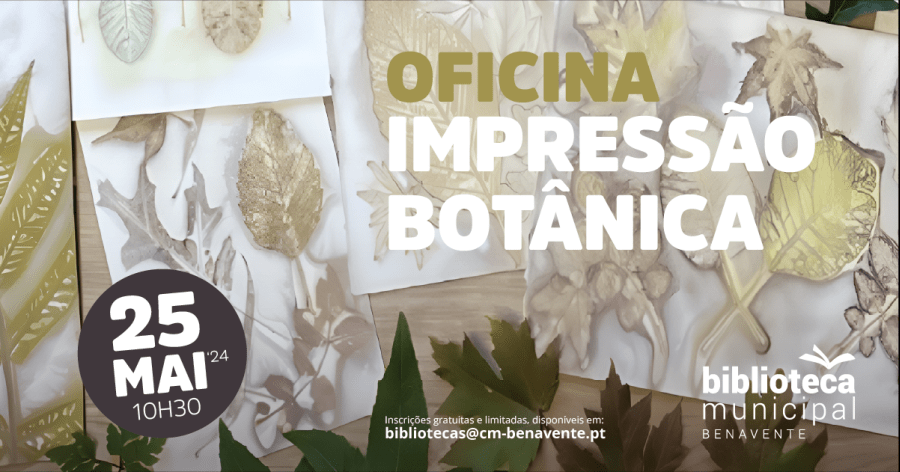 Oficina “Impressão Botânica”