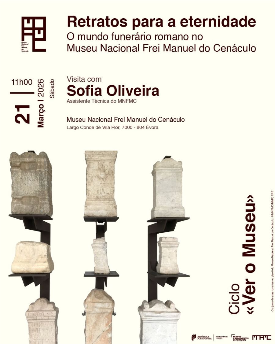 Visita guiada | Retratos para a eternidade: o mundo funerário romano no MNFMC | Ciclo «Ver o Museu»
