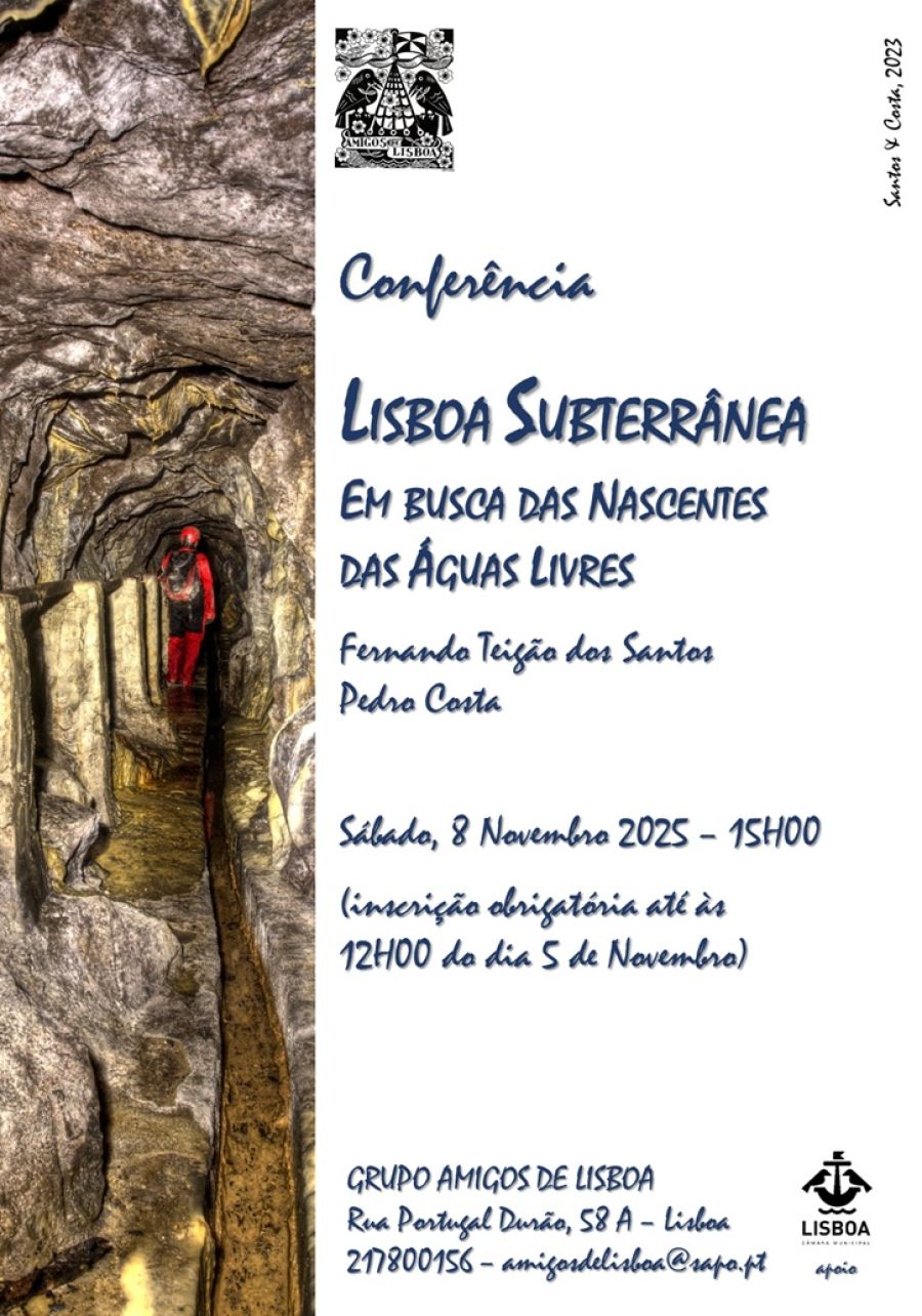 Lisboa Subterrânea – Em busca das nascentes das Águas Livres