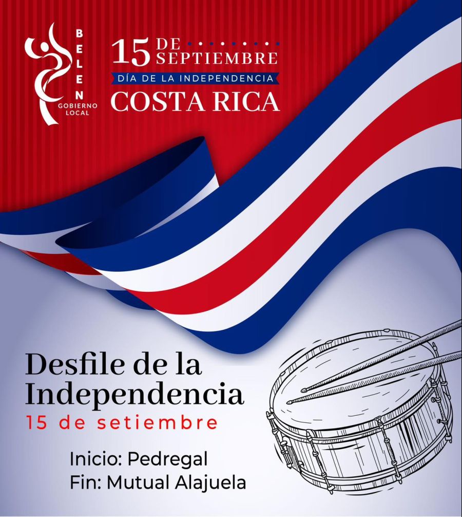 Desfiles del 15 de setiembre en Belén