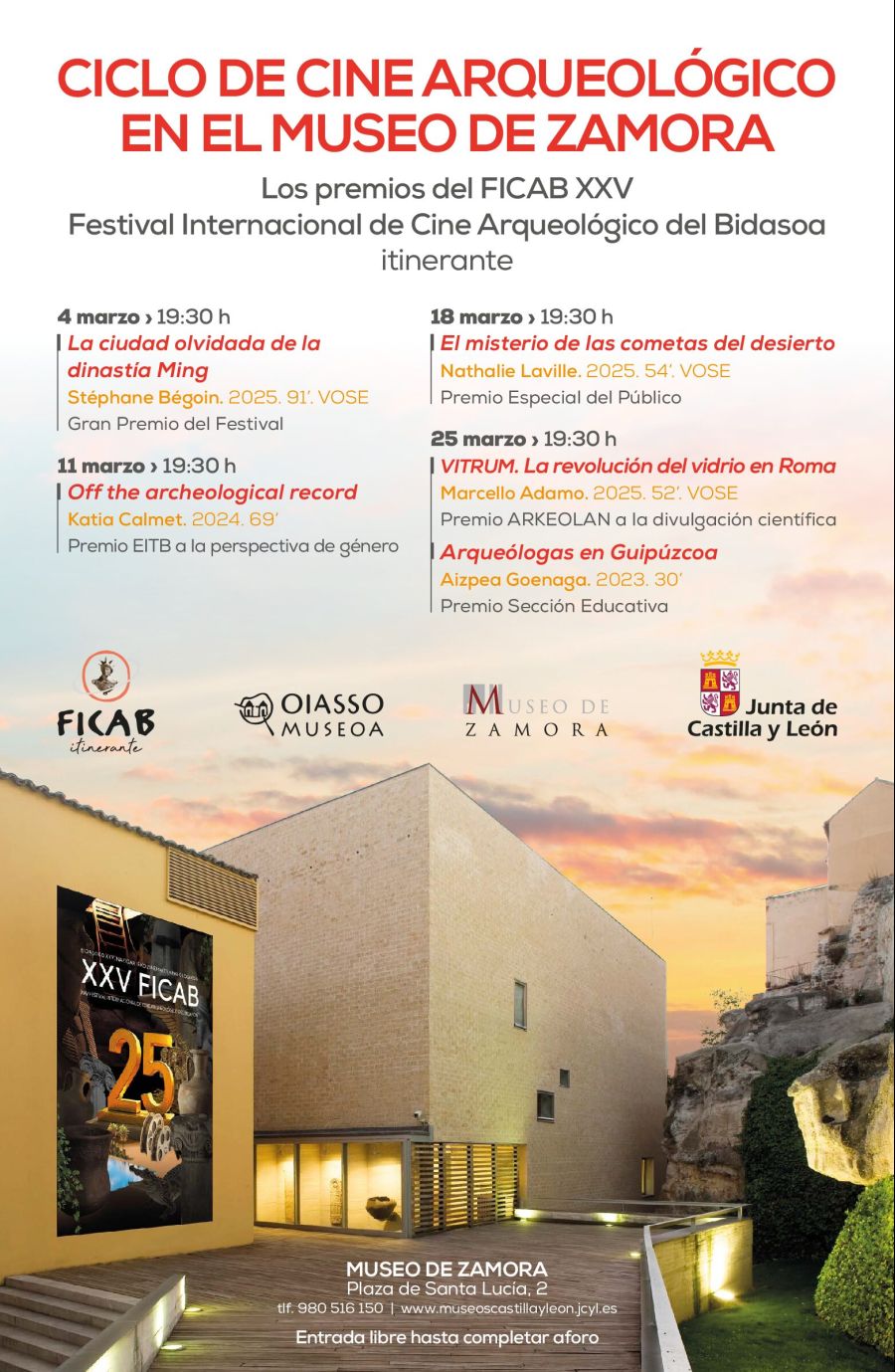 Ciclo de Cine Arqueológico