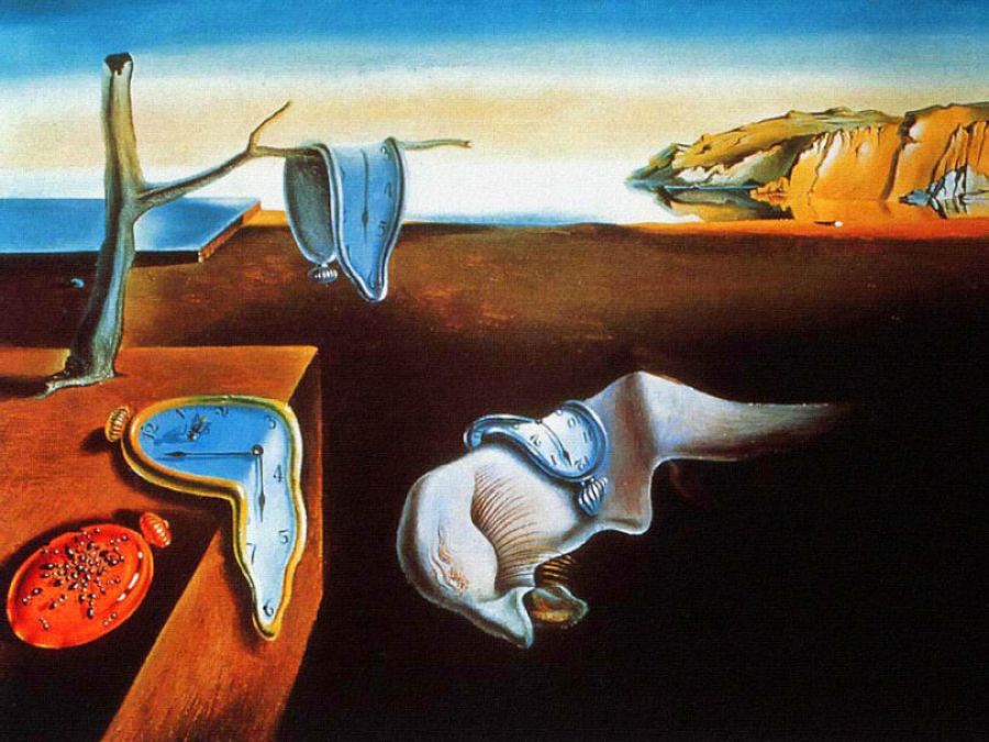 Pintar a Persistência da Memória de Salvador Dalí