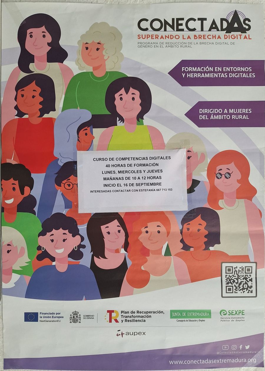 Curso de formación en herramientas digitales para mujeres