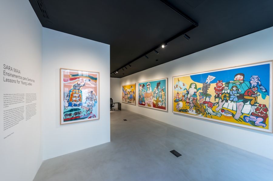  Visita guiada “Ensinamentos para Senhoritas”, de Sara Maia, com curadoria de Helena Mendes Pereira