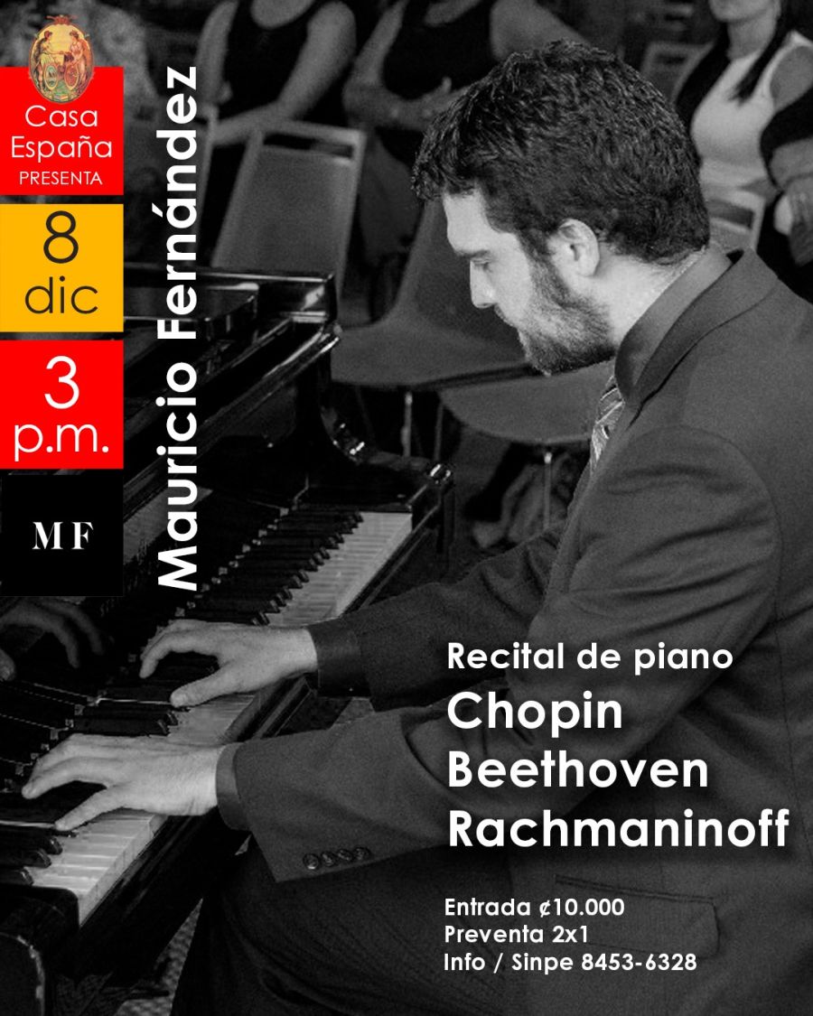 Recital de Piano. Mauricio Fernández