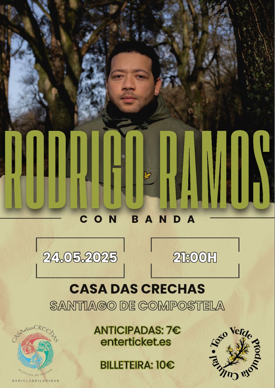  Rodrigo Ramos con banda en Casa das Crechas 