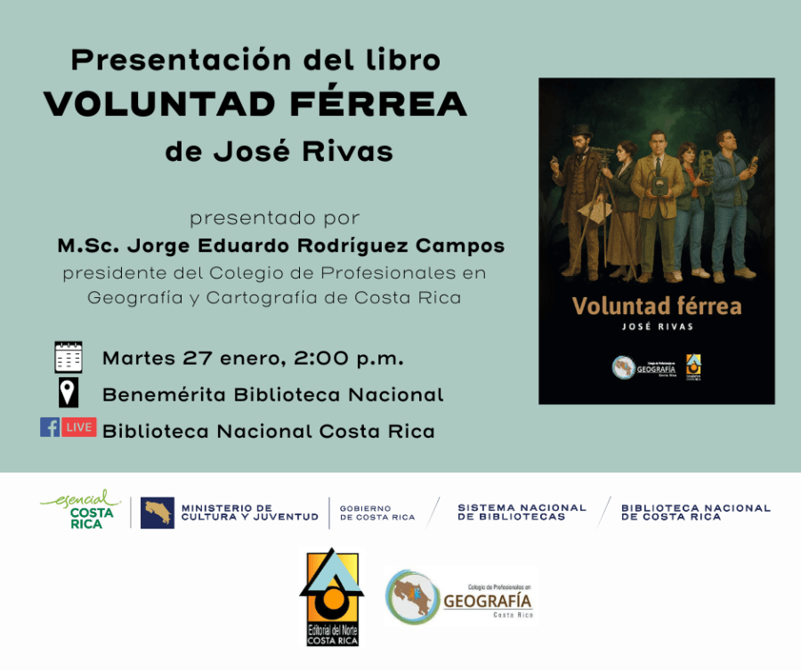 Presentación del libro 'Voluntad férrea' de José Rivas