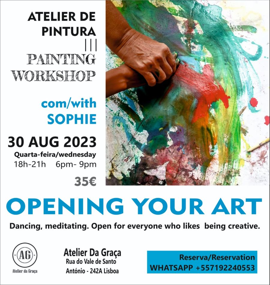 Opening your art - oficina de pintura e meditação