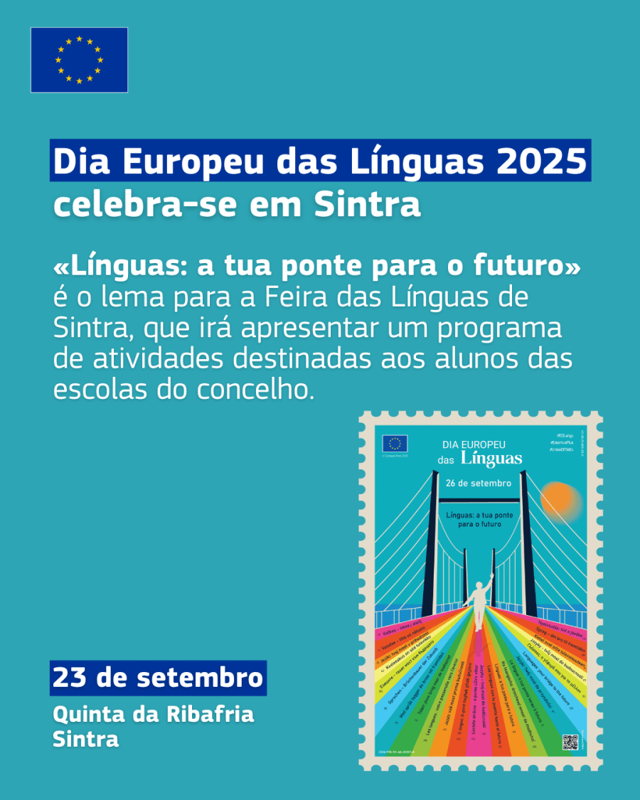 Dia Europeu das Línguas 2025 celebrado em Sintra - 23 de setembro de 2025