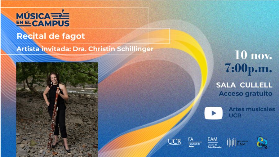 Recital de fagot: Dra. Christin Schillinger