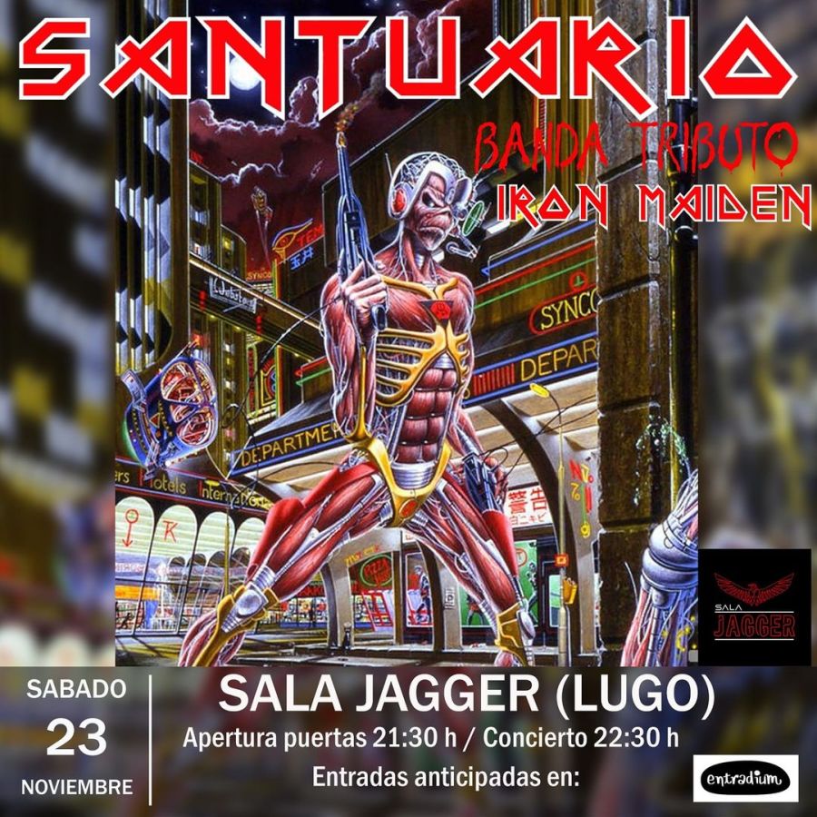 CONCERTO | SANTUARIO (Tributo a IRON MAIDEN)