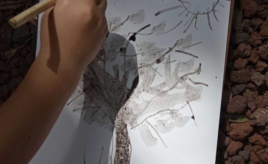 Oficina de Tinta de Bugalhos, com Dália Lourenço