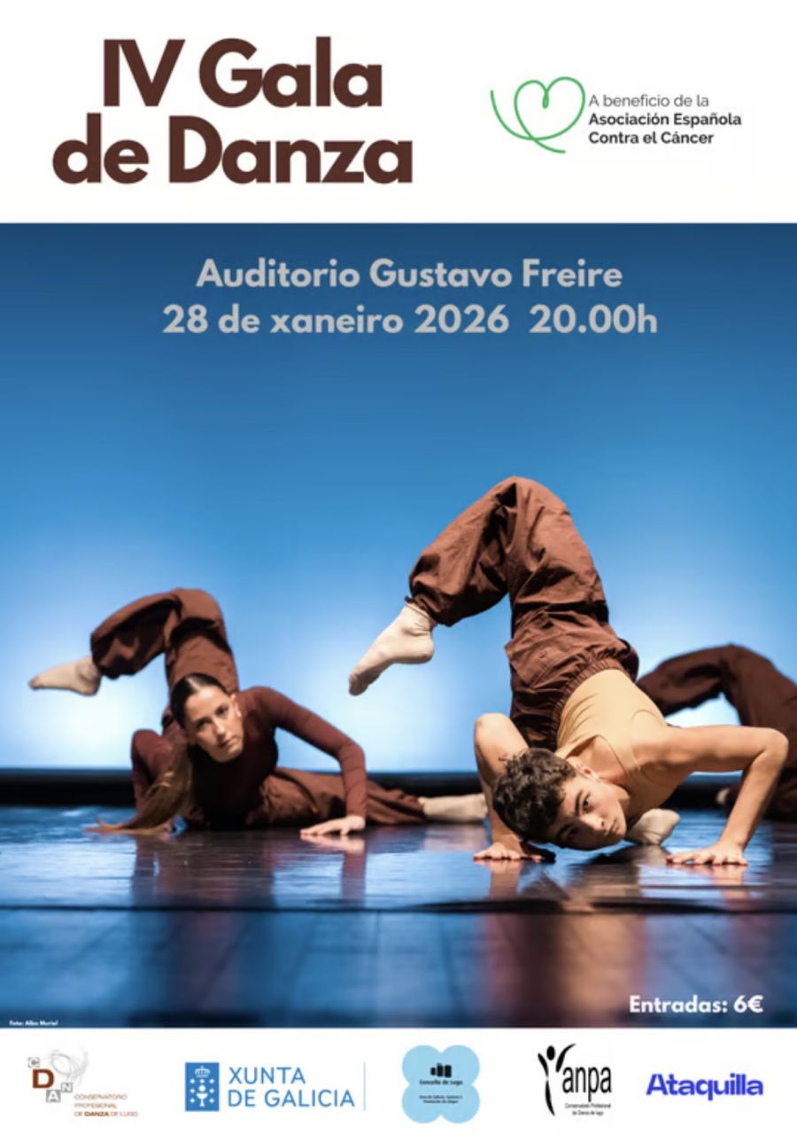 IV GALA CONSERVATORIO DANZA DE LUGO A FAVOR DA AECC