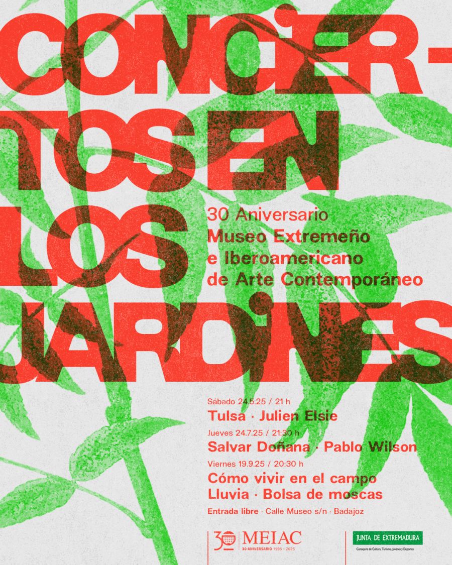 CONCIERTOS EN LOS JARDINES | 30 Aniversario MEIAC