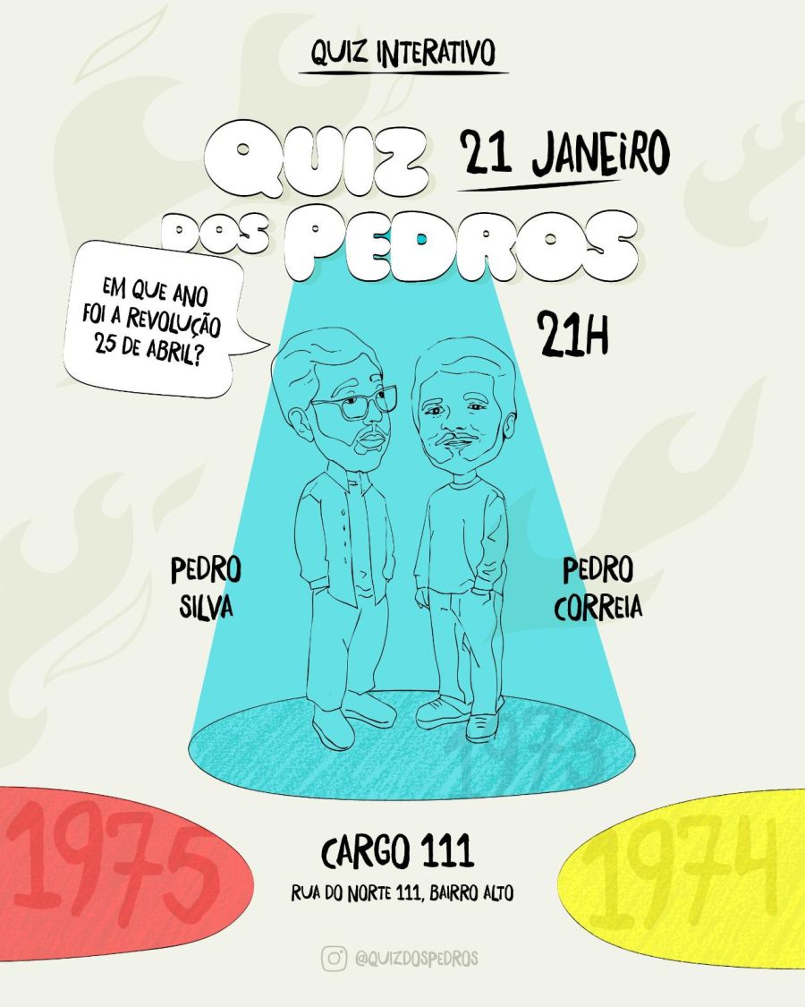 Quiz dos Pedros - 21 janeiro 2025