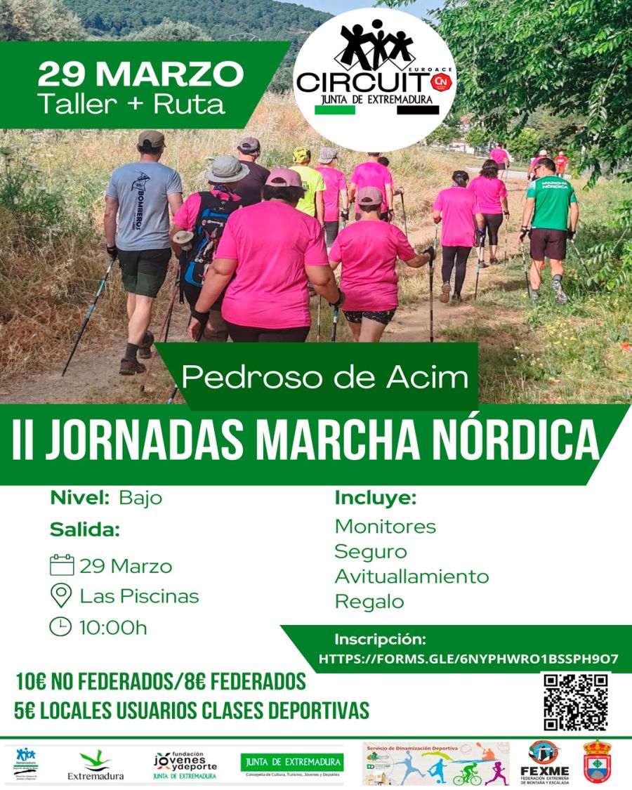 II JORNADAS DE MARCHA NÓRDICA PEDROSO DE ACIM