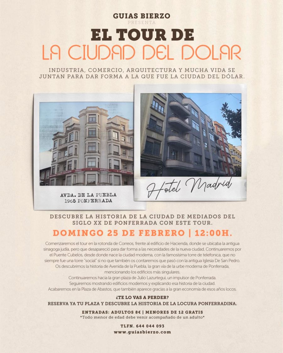 Tour de la Ciudad del Dólar
																					@ Ponferrada
