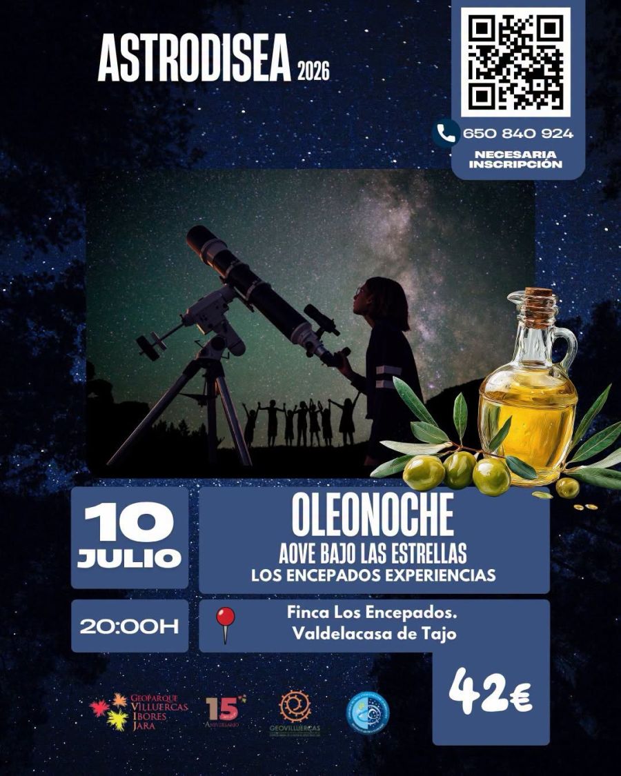 Oleonoche: AOVE bajo las estrellas | ASTRODISEA 2026