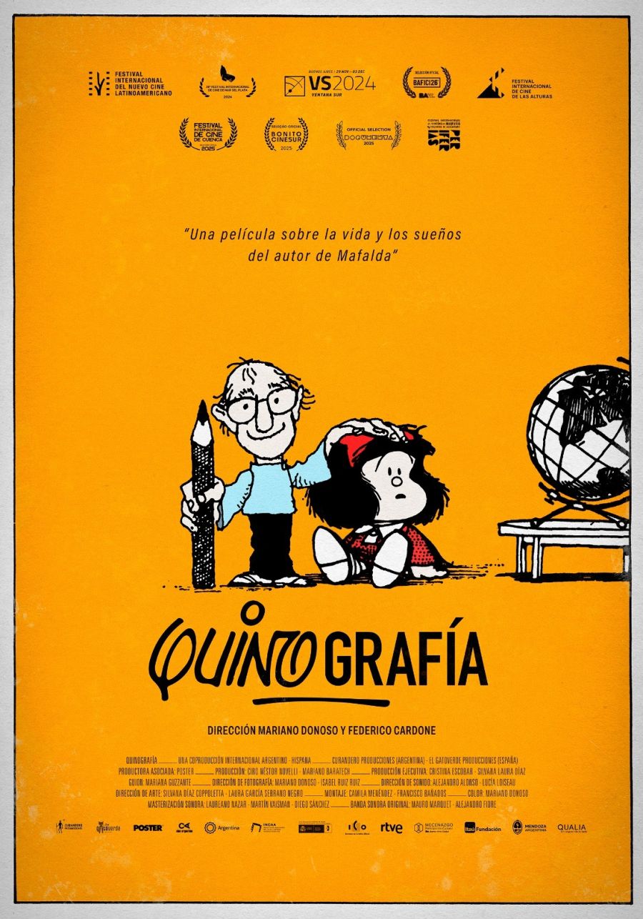 Quinografía, la película que explora la vida y obra del ilustrador Quino, llega a Cinépolis