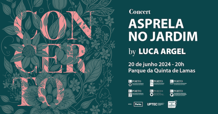 Concert 'Asprela no Jardim' by Luca Argel