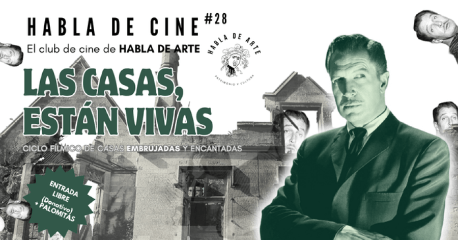 Habla de Cine #28 Sesión 3. Proyección de: El hotel del terror, 1961