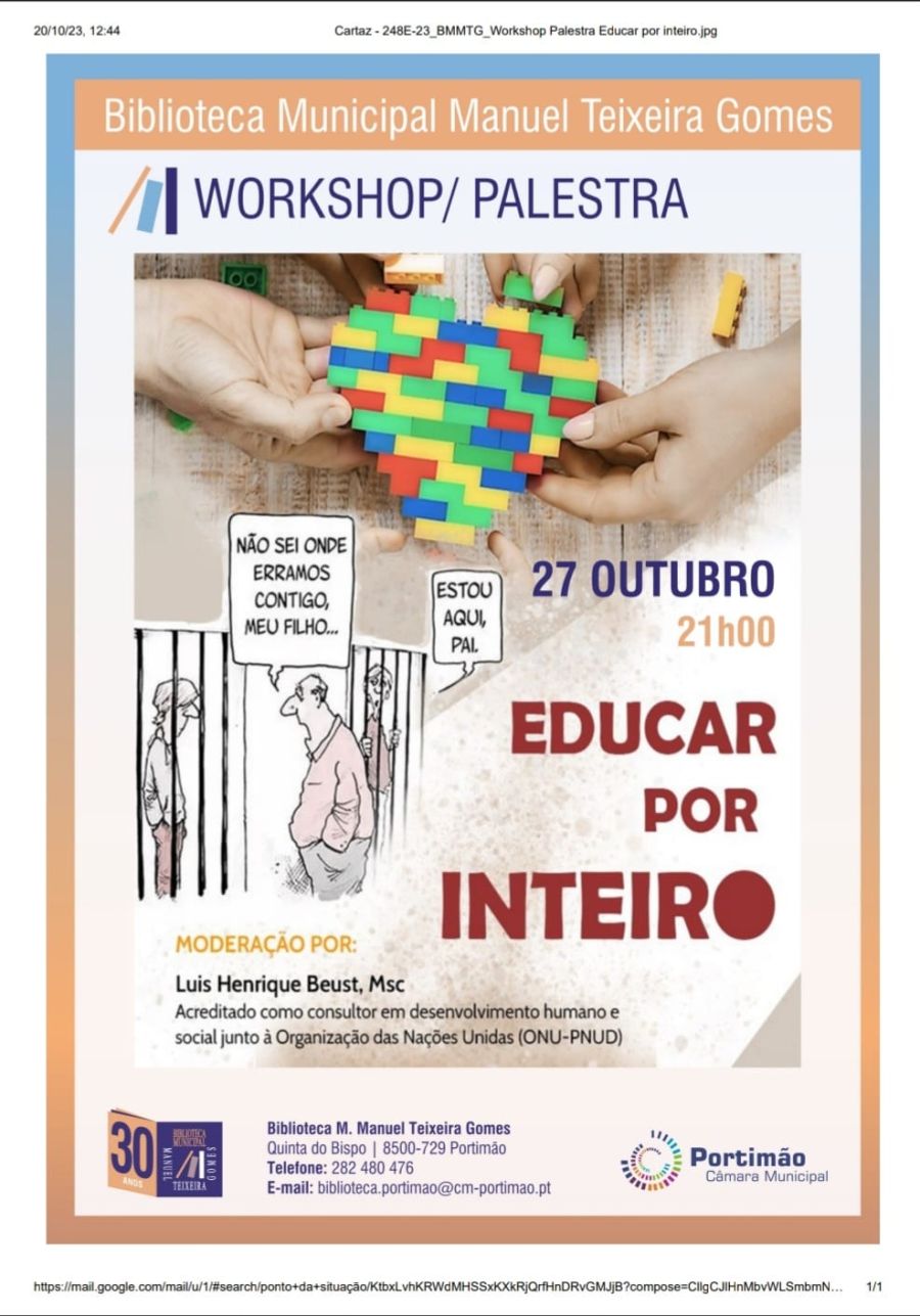 Workshop Educar por Inteiro