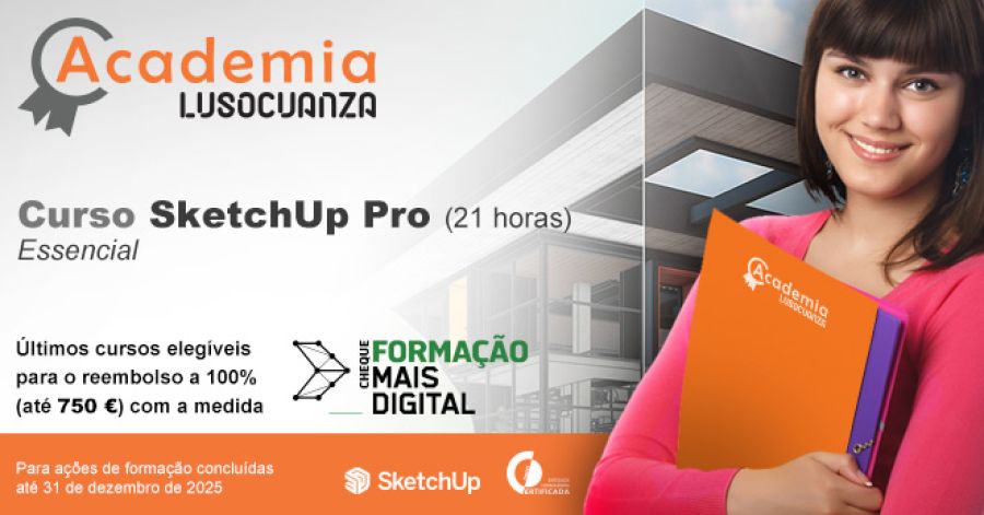 Academia Luso Cuanza - Curso SketchUp Pro Essencial
