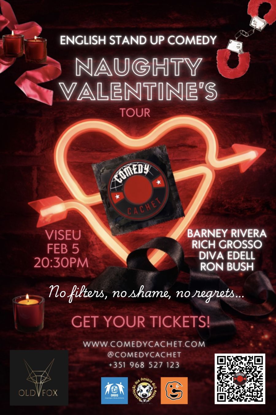 Stand Up Comedy - NAUGHTY VALENTINE'S - Live in Viseu