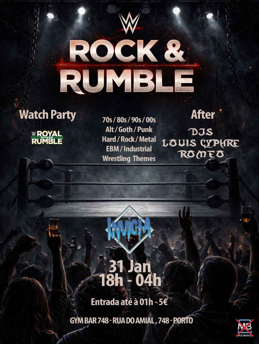 Watch party + After WWE Royal Rumble - Viral Agenda