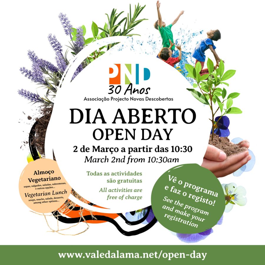 Dia Aberto - Open Day - Projecto Novas Descobertas, Quinta Vale da Lama