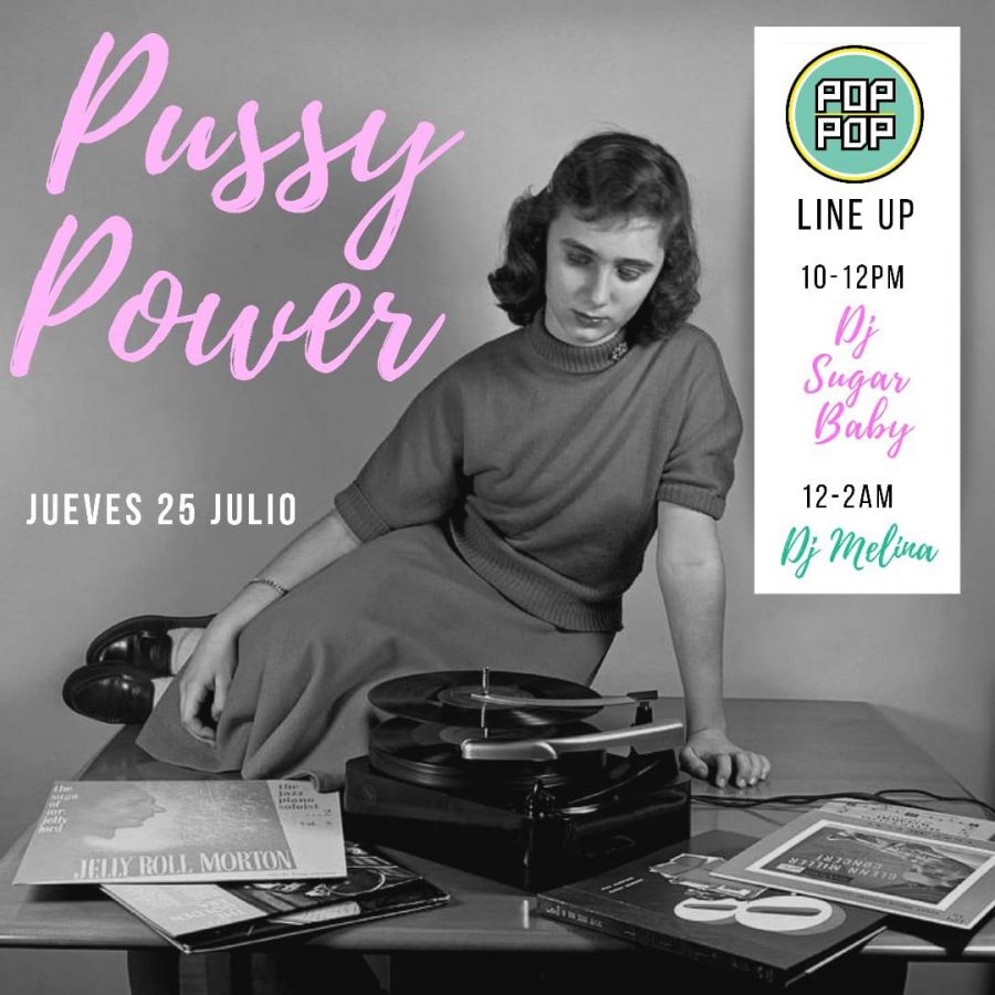 Pussy power. Disco, deep house y techno