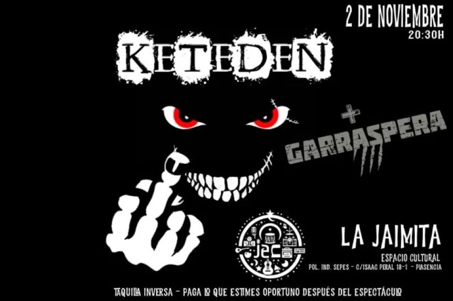 Concierto Keteden + Garraspera