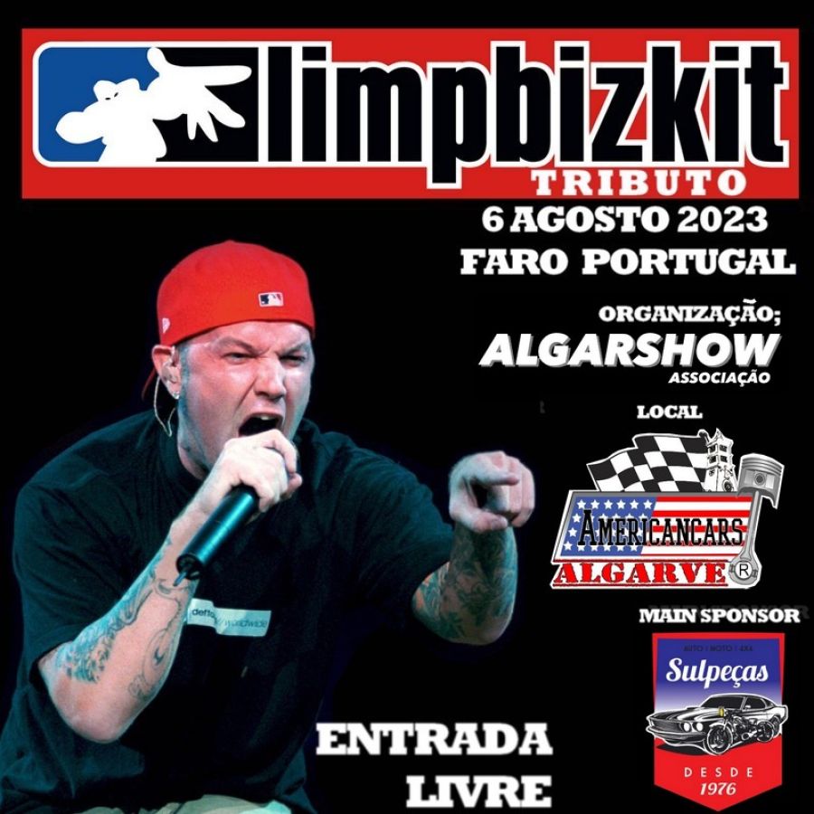 Significant Bizkit - Tributo a Limp Bizkit- Faro 6 Agosto 2023 - Americancars Algarve