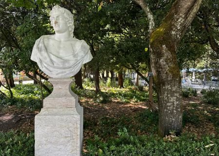 Visita • Apolo y Baco en el jardín del Palácio Pimenta y en el Museo