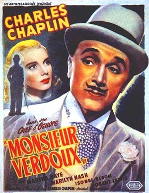 Cinearte Garbo. El señor Verdoux. Charles Chaplin. 1947