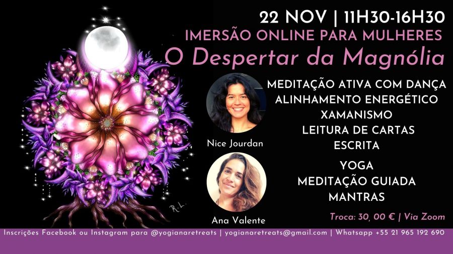 IMERSÃO ONLINE PARA MULHERES: ODespertar da Magnólia