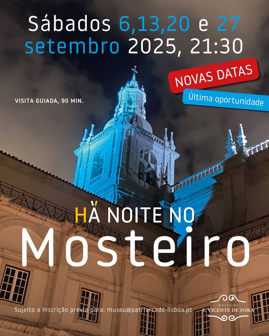 (H)á noite no Mosteiro' - Visitas guiadas noturnas