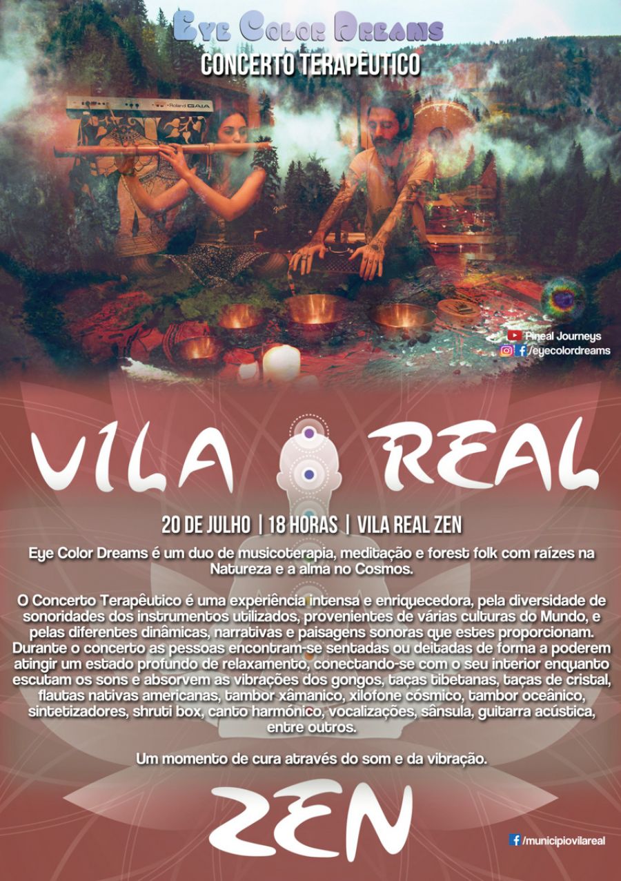 Concerto Terapêutico no Vila Real Zen
